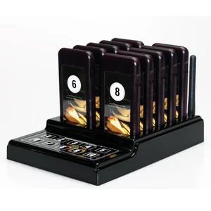 Wireless Long Range Coaster Pager System Cafes & Restaurants