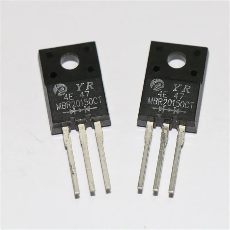 MBR20150CT TO-220 Schottky Diodes 20 Amp 150 Volt Dual 