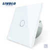 square panel glass relay soft button superior performance touch switch