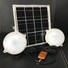Indoor Garden Solar Ceiling Light with 5m Cable Camping Lamp Twin head