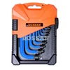 Metric Short Arm Allen Hex Key Set 9pcs.Hex Key Spanner,Hexagon Key