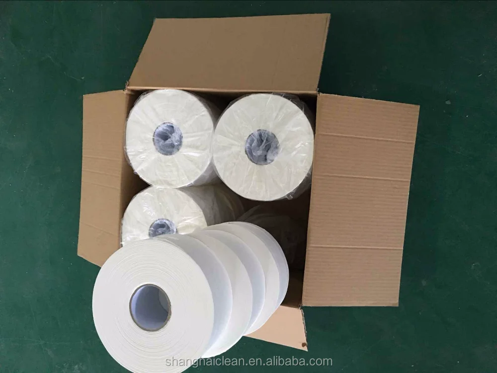 
Oem Jumbo Toilet Tissue In Public Place 2 PLY Toilet Paper Embossing Jumbo Rolls 