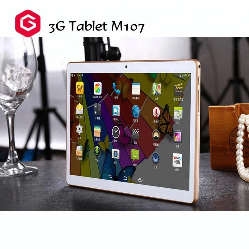 

3G phone call tablet PC 10 inch IPS Screen Dual camera dual SIM card, Black;gold;white