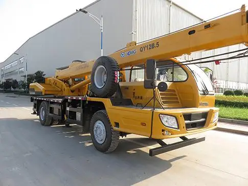 XCMG official selling a used crane truck QY12B.5I Xcmg crane with truck electric crane for truck