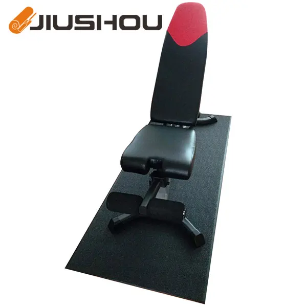 
Heavy duty exercise fitness equipment recumbent bike rowing machine mat 