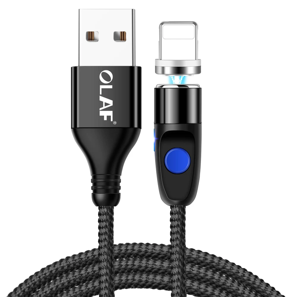 

OLAF 1m Magnetic Charge Type C Data Line Micro USB Cable For iPhone Charger Cable