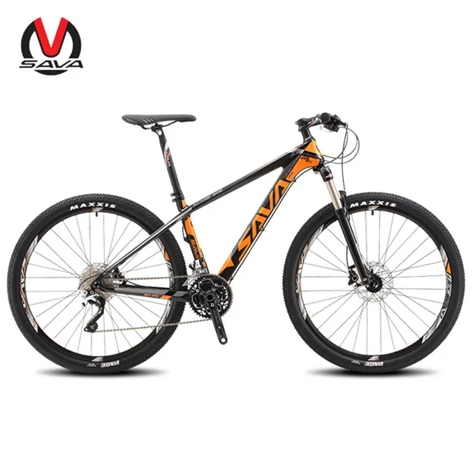 

new style carbon MTB mountain bike/bicycle mountain cycling/bicicle with 22 speed ,OEM available, made in China, Grey red;black yellow;black orange