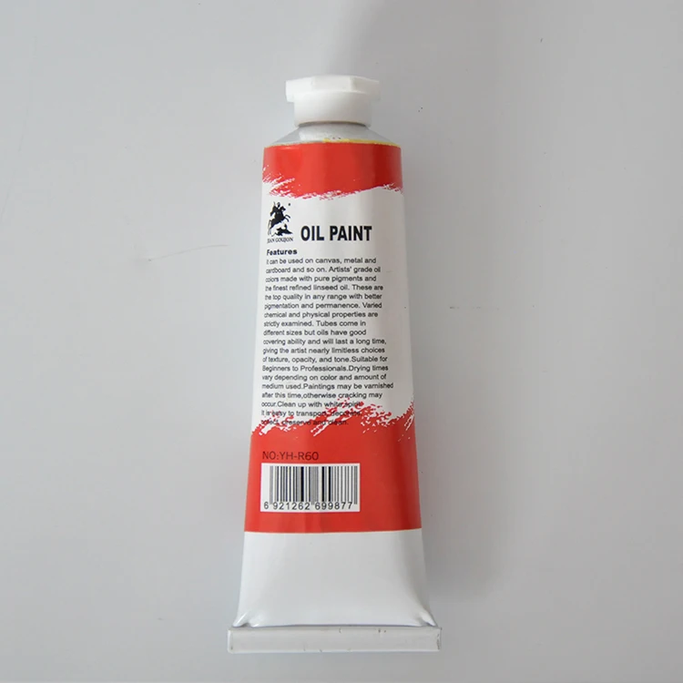 
High quality refined linseed oil paint 