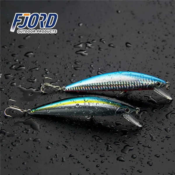 

FJORD Wholesale Hard High quality swimbait 40g sinking minnow fishing lure, 6color