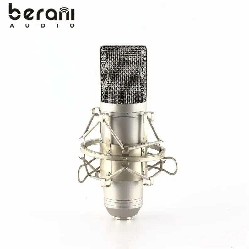 

Berani B87 Pro Studio Microphone, Champagne