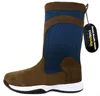 Stylish Waterproof Genuine Leather Cordura Nylon Sailing Boots