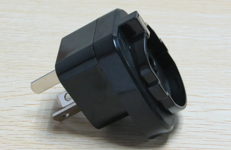 Eu To Au Plug Adapter 3 Flat Pin Au Power Socket Plug Eu Ac Power Plug