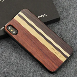 Customized pattern real wood phone case for iphone 7/8/7plus/8/plus for iphone xs case
