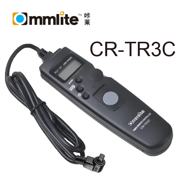 Commlite Wired Timer Control Shutter Release For DSLR Canon 7D 5D Mark III 5D Mark II 50D 40D