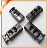 Custom metal drawstring toggles for coat clothing