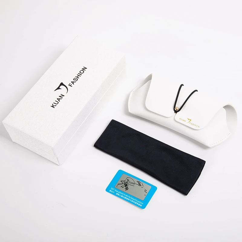 

KUAN FASHION Brand 2019 Design Fashionable Wholesale High Quality Sunglasses Box For Sunglasses Case
