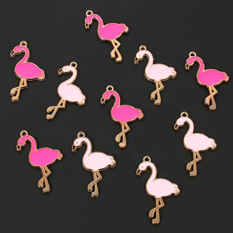 

Trendy Alloy Flamingo Squirrel Enamel Charms Lovely DIY Pendant Handmade Jewelry For Necklace Bracelet