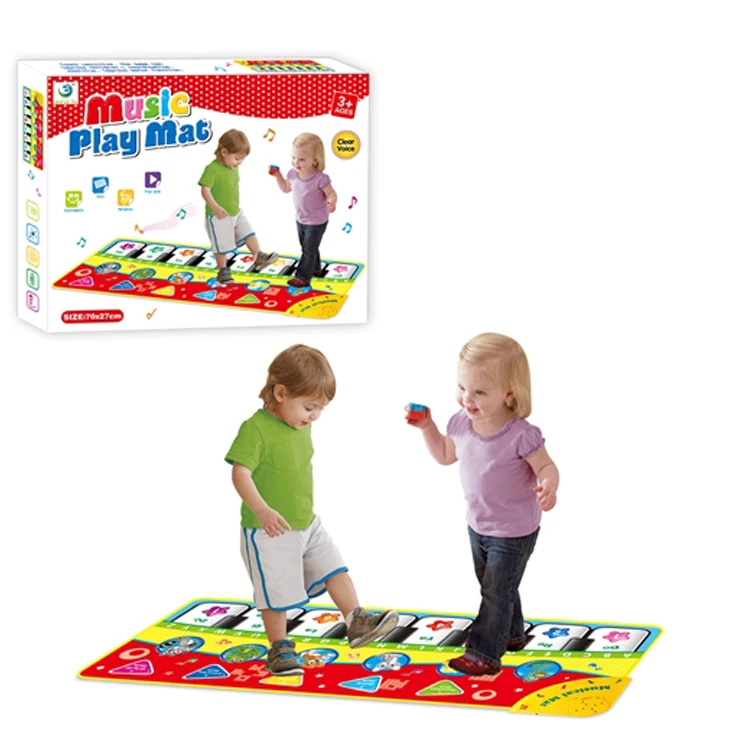 
Kids indoor dancing pad rhythm and beat baby playmat music piano dance mat 