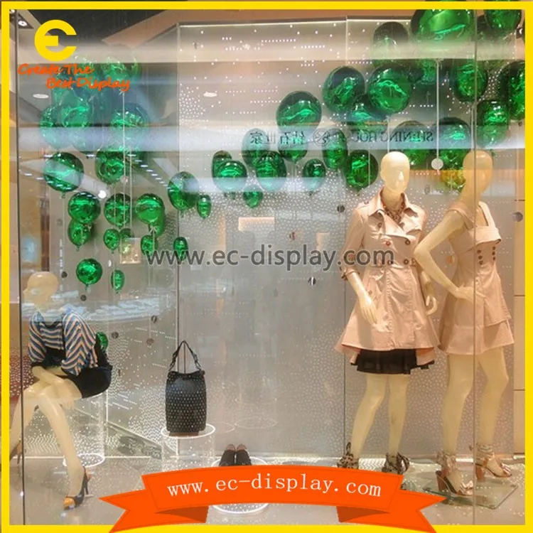 Custom Brands Clothing Window Display Props Fashion Props For Sales