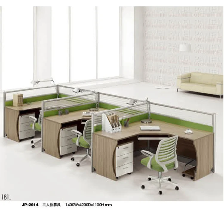 Hot Sell Modular Office Furniture 3 Person Office Workstation Oem