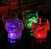 Plastic Skull shape led flashing cup for easter event