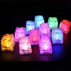 wedding decoration high quality led flashing light ice cube led