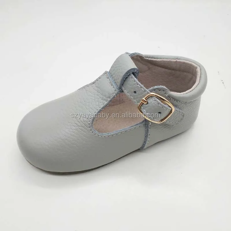 leather baby walking shoes