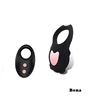 High Quality Soft Silicone Adult Erotic Toys Delay Ejaculation Prostate Massager Gay Anal Vibrator Plug Penis Cock Ring For Man