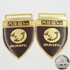 Factory Direct Unique Custom Shield Design Logo Name Metal Label for Door/Mattress