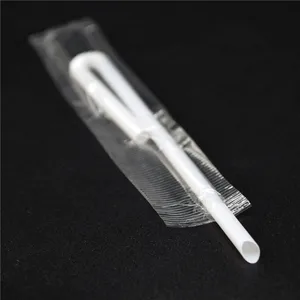 Image of Factory Individual Packing Folding U-shape Disposable 100% Biodegradable PLA Drinking Straw