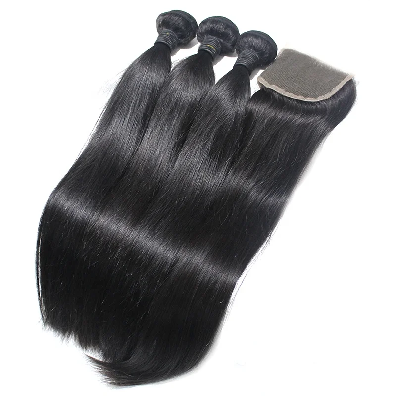 

Top Quality Brazilian Hair Cheap Bundles Cuticle Aligned Straight Hair