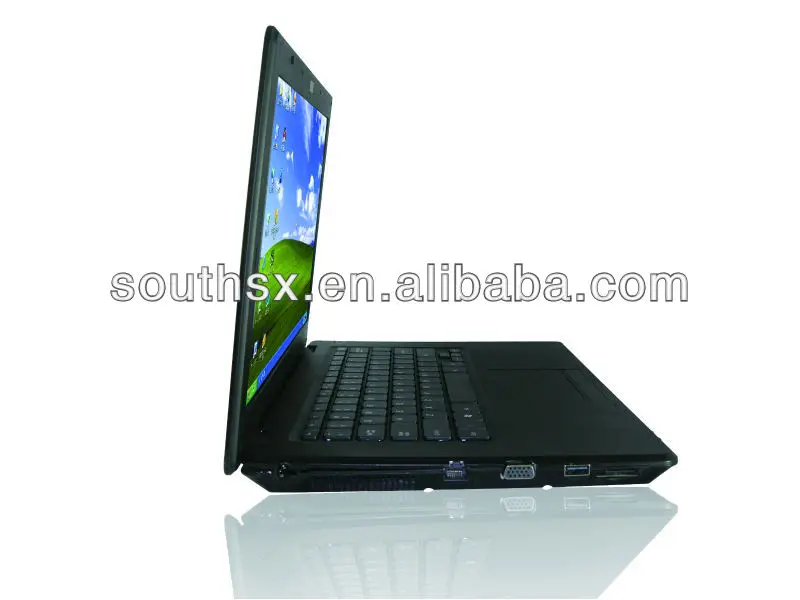 14 inch Intel Dual core with DVD R/W drive china import laptos /netbook