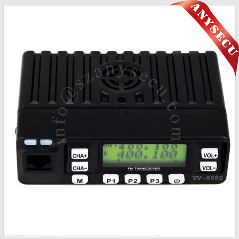 LEIXEN VV-898S 25W Scramble car radio Mini Dual band mobile transceiver