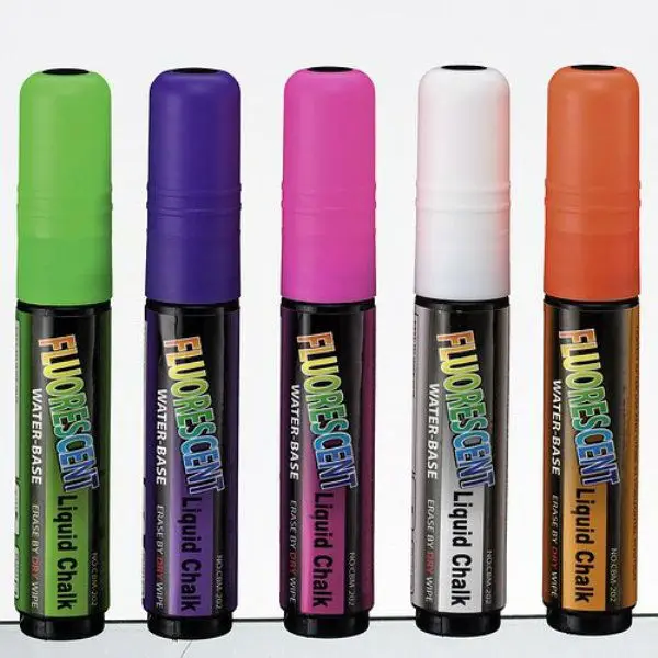 

Best X'mas decoration Fluorescent ink Erasable Liquid Chalk Marker