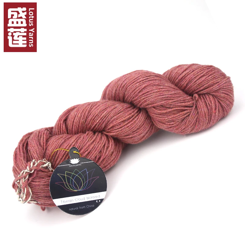 
Lotus yarn cheap price 100% pure tibetan yak yarn wool knitting yarn 