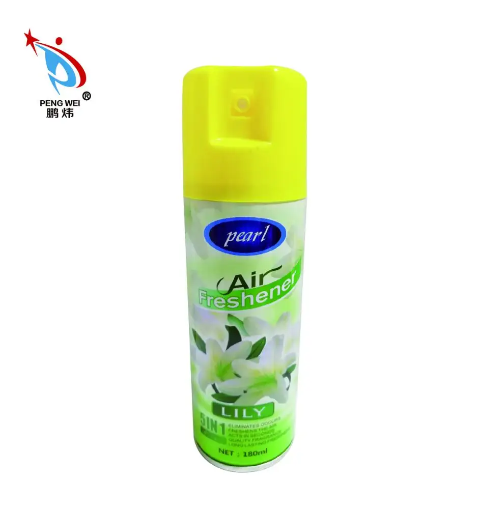 Ecofriendly&cheapest 180ml Lily Air Fresheners For Room Car And Office