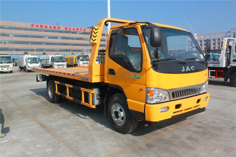 Jac 3-5 Ton Rhd/lhd Tow Truck Wrecker,Flatbed Tow Truck Mounted Crane ...