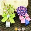 Excellent quality manufacture kids hair ribbon bows clips