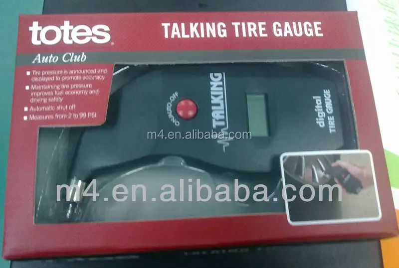 Talking Digital Tire Gauge For Car Bicycle Motorcycle Etc Buy Talking