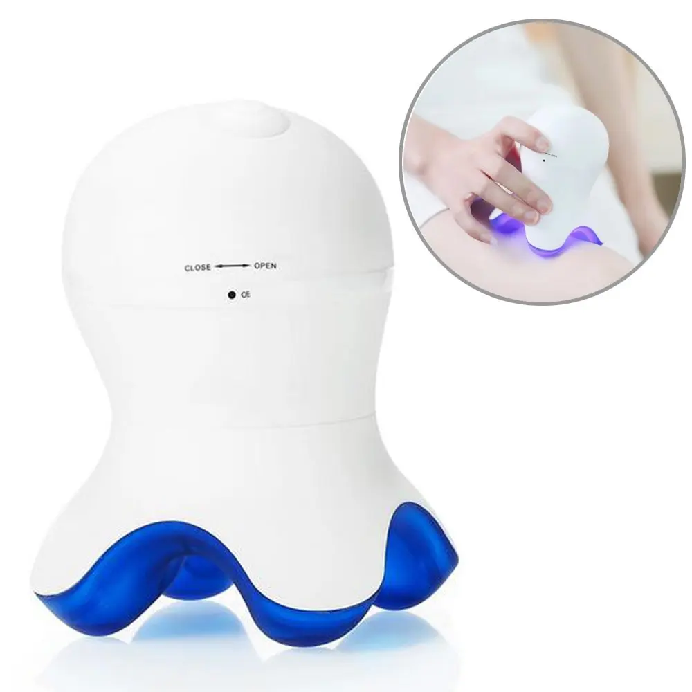 Buy Shellvcase Hand Held Portable Mini Massager With Led Light Octopus