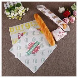 Custom printed  hamburger wrapping paper