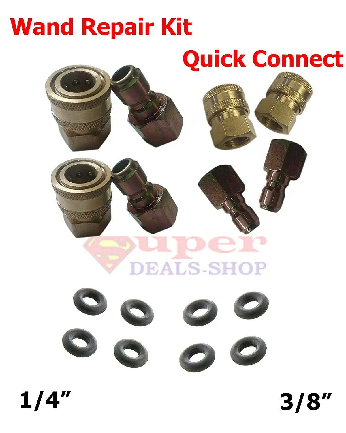 Buy Pneumatics Female Couplers and Orings Pressure Washer Hose Repair Kit Wand Repair Kit Buy Pneumatics Female Couplers and Orings Pressure Washer Hose Repair Kit Wand Repair Kit