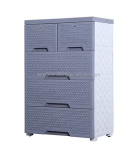Image of Sterilite 4-Drawer Cabinet Made of Heavy-Duty Plastic