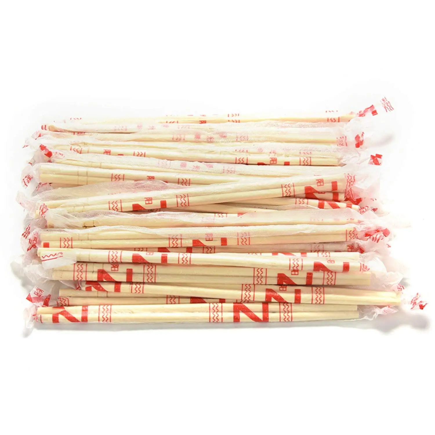 Desirca Chinese chopsticks Disposable Bamboo Wooden Chopsticks 40 Pairs