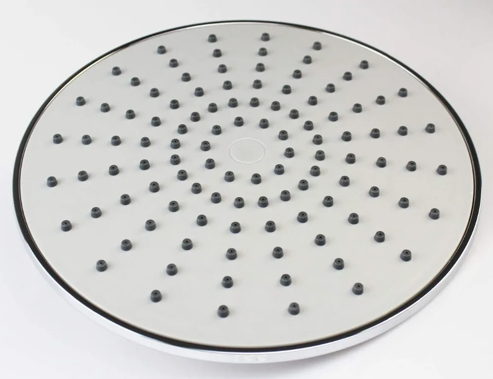Extra Large Fixed Shower Head Universal Showering Replacement Parts Overhead Showerhead 1/2inch