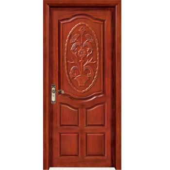 Hs-yh8047 Indian House Main Teak Wood Safety Door Design In Solid Wood ...