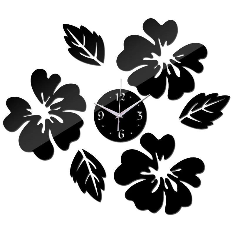 2016 New Quartz Watch Wall Clock Acrylic Horloge Clocks Modern Design Large Decorative Living Room Multi