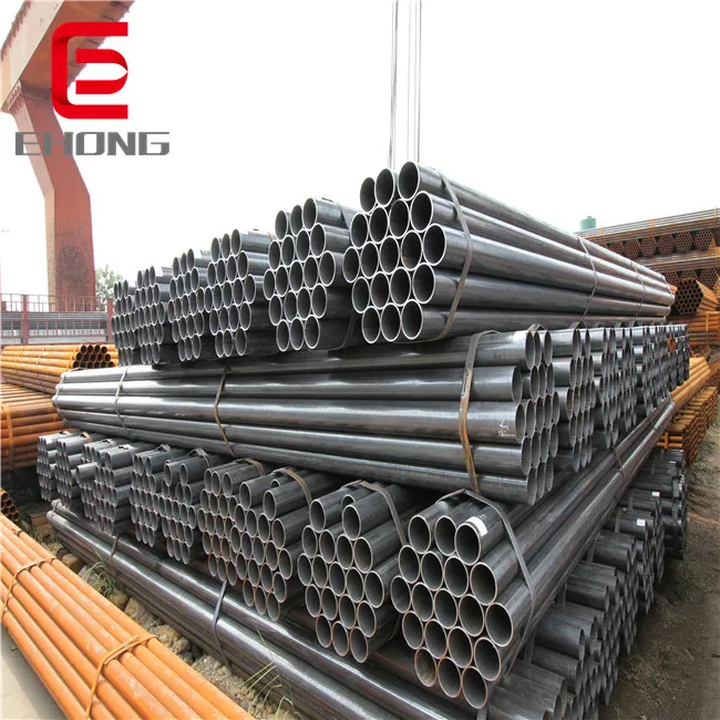 Good Quality Q345 Steel Weld Pipe Sch40 Carbon Steel Pipe Erw Welded