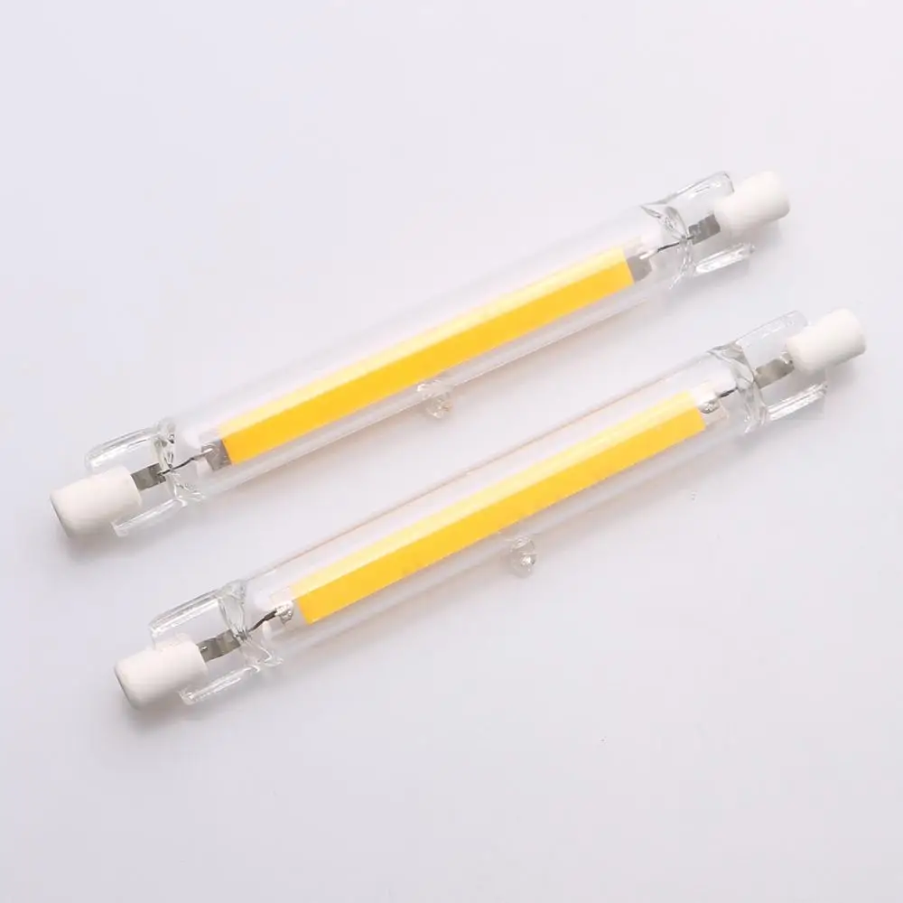 J118 8W  R7S led light bulbs Glass COB lamps