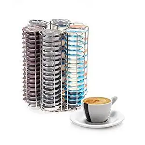 Unbeatable Quality Guaranteed Babavoom® T64 Tassimo Pod Holder Holds 64 Pods Wall Mountable or Freestanding 